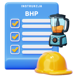 Instrukcja BHP przy obsłudze blendera