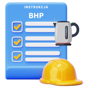 Instrukcja BHP przy obsłudze czajnika bezprzewodowego