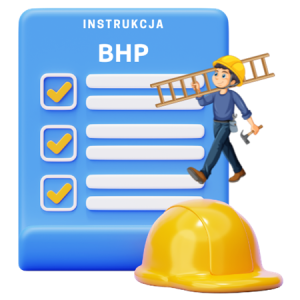 Instrukcja BHP przy obsłudze drabiny