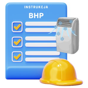 Instrukcja BHP przy obsłudze klimatyzatora przenośnego