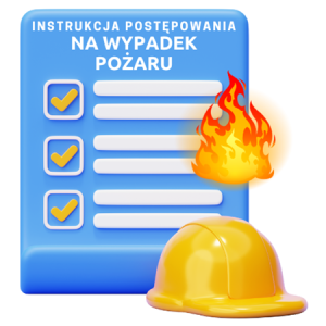 Instrukcja postępowania na wypadek powstania pożaru