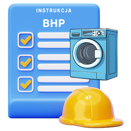Instrukcja BHP przy obsłudze pralki automatycznej
